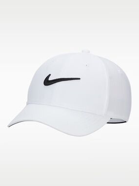 Nike Club Cap White & Black Adjustable Unisex Hat M/L